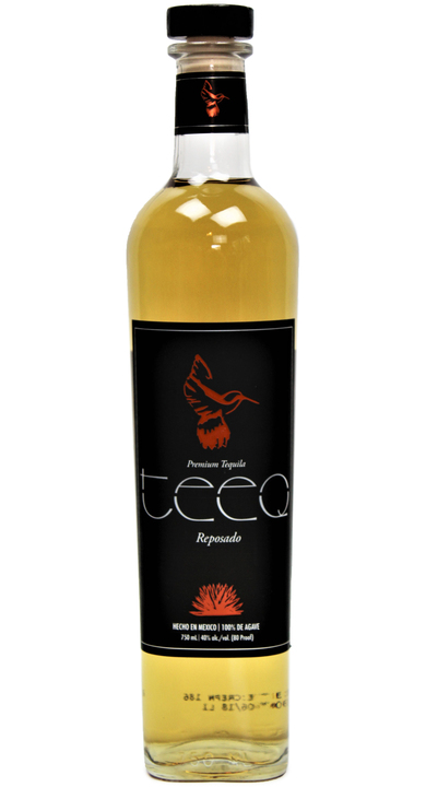 Bottle of Teeq Reposado