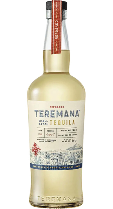 Bottle of Teremana Tequila Reposado
