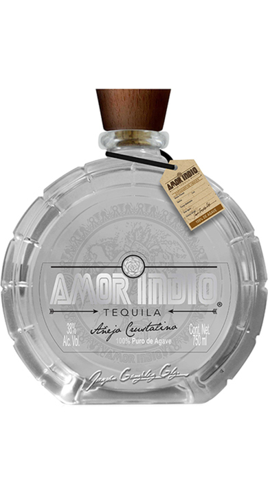 Bottle of Amor Indio Añejo Cristalino