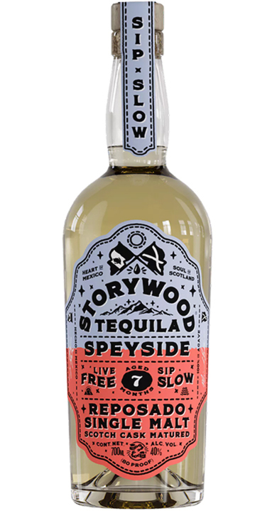 Bottle of Storywood Tequila Reposado Speyside 7