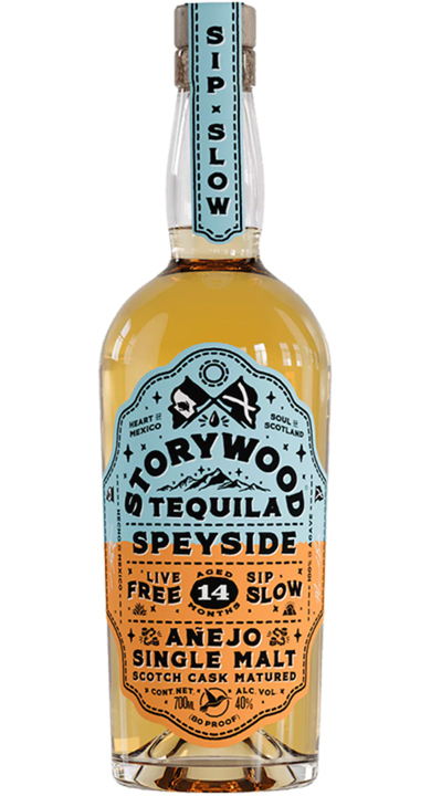 Bottle of Storywood Tequila Añejo Speyside 14