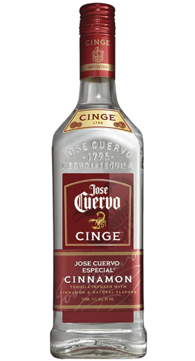 Bottle of Jose Cuervo Cinge