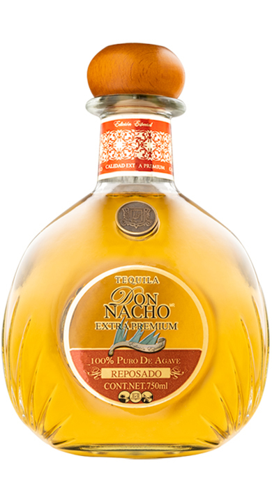 Bottle of Don Nacho Extra Premium Reposado