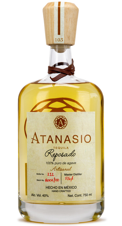 Bottle of Atanasio Reposado