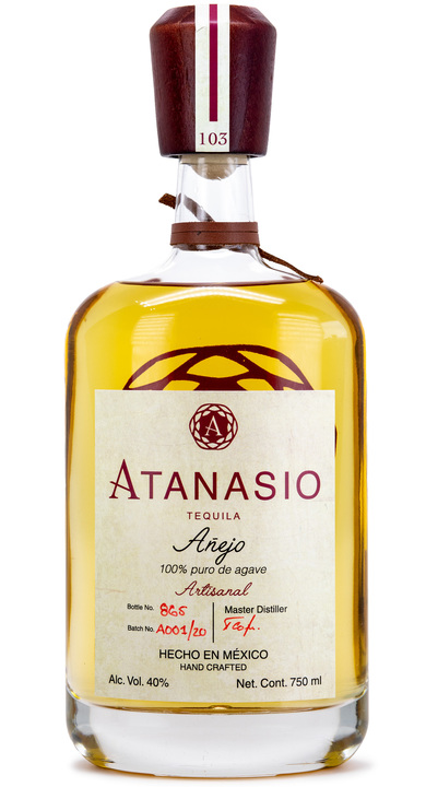 Bottle of Atanasio Añejo
