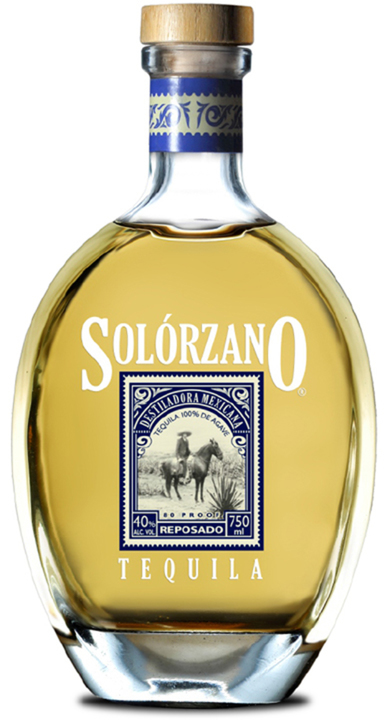 Bottle of Solorzano Reposado