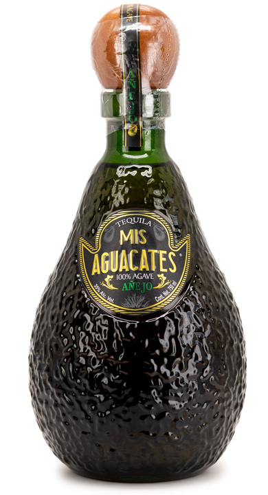 Bottle of Mis Aguacates Añejo