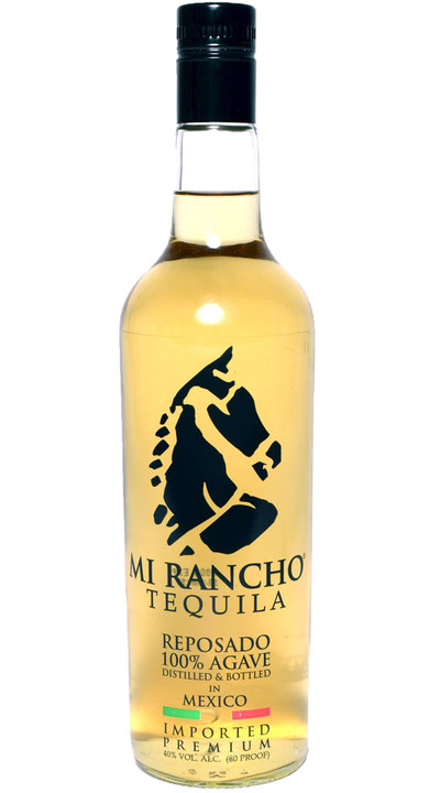 Bottle of Mi Rancho Reposado