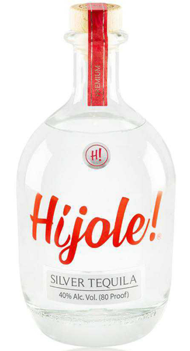 Bottle of Hijole! Silver Tequila