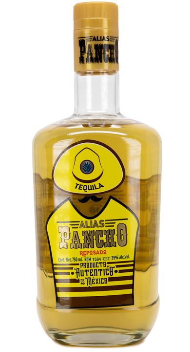 Bottle of Alias Pancho Reposado