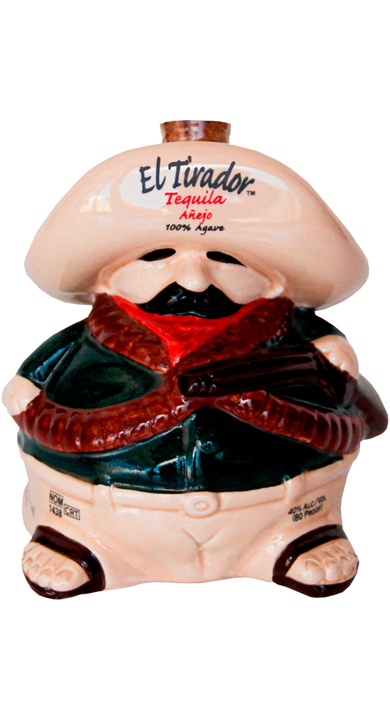 Bottle of El Tirador Añejo