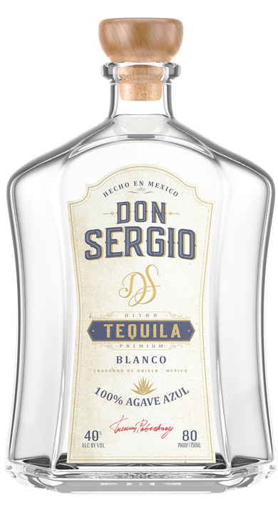 Bottle of Don Sergio Tequila Blanco