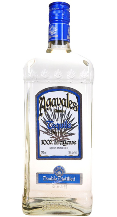 Bottle of Agavales Blanco Tequila