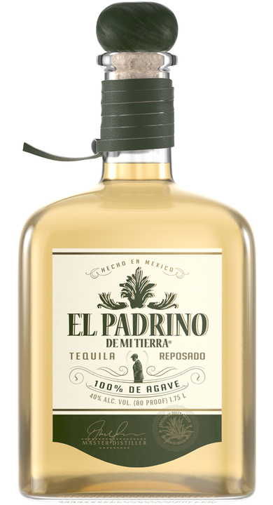 Bottle of El Padrino de Mi Tierra Reposado