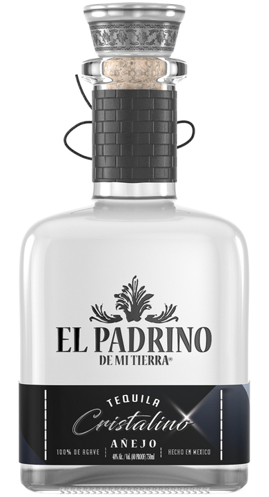Bottle of El Padrino de Mi Tierra Añejo Cristalino