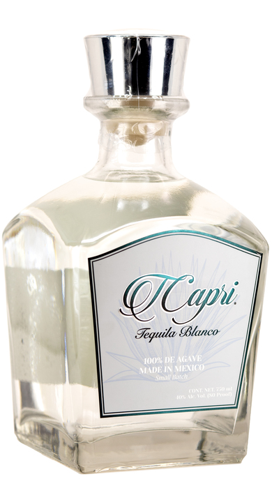 Bottle of TCapri Tequila Blanco