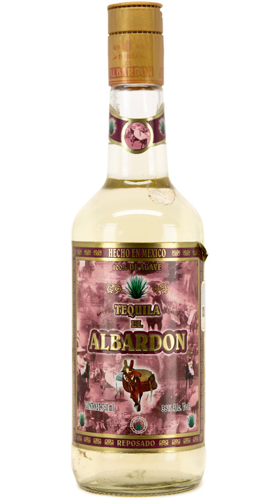 Bottle of Tequila El Albardon Reposado