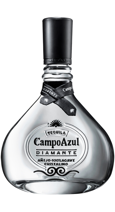 Bottle of Campo Azul Diamante Cristalino Añejo