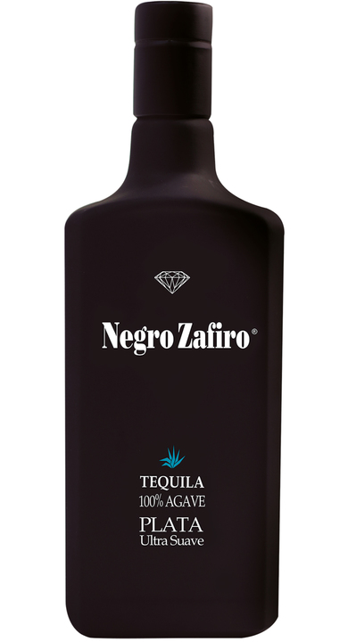 Bottle of Negro Zafiro Tequila Plata