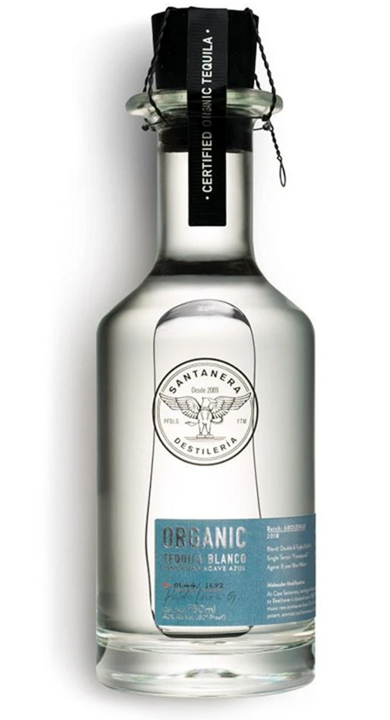 Bottle of Santanera Abolengo Organic Blanco