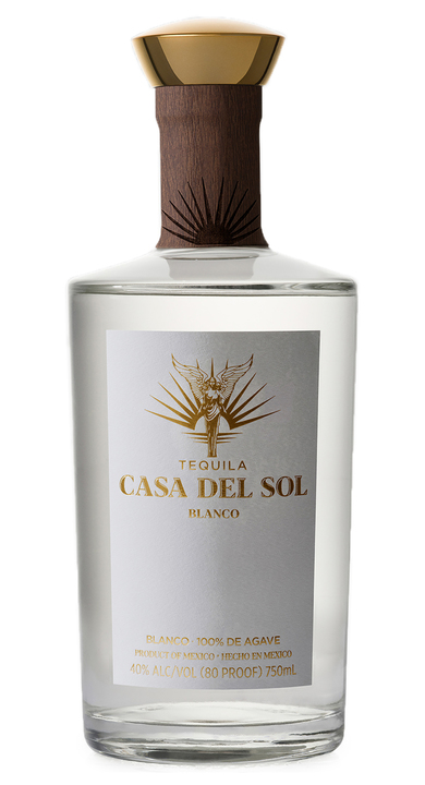 Bottle of Tequila Casa Del Sol Blanco