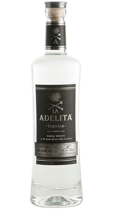 Bottle of La Adelita Tequila Blanco