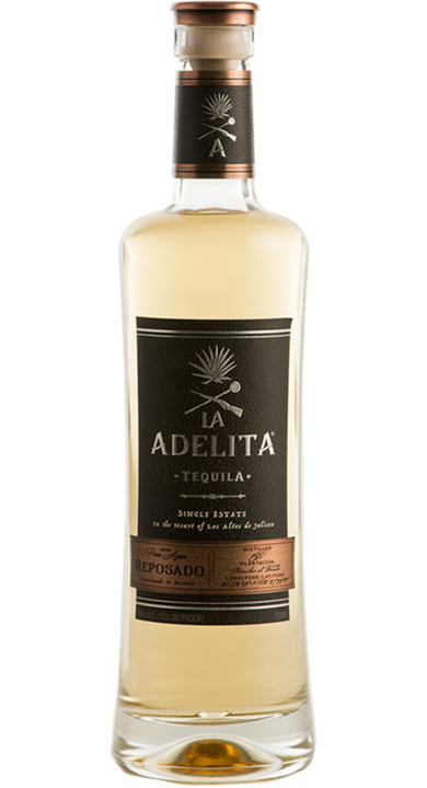 Bottle of La Adelita Tequila Reposado