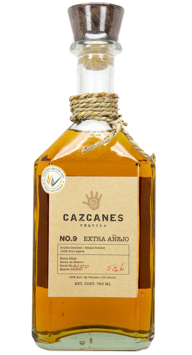 Bottle of Cazcanes No. 9 Extra Añejo