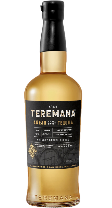 Bottle of Teremana Tequila Añejo