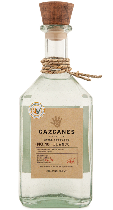 Bottle of Cazcanes No. 10 Still Strength Blanco