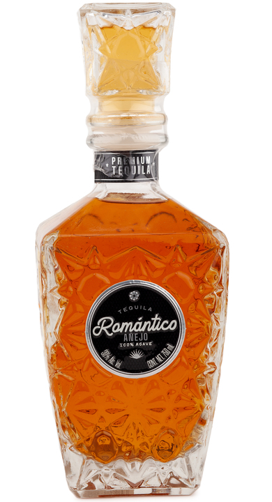 Bottle of Tequila Romántico Añejo
