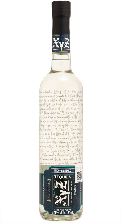 Tequila XYZ Añejo Cristalino