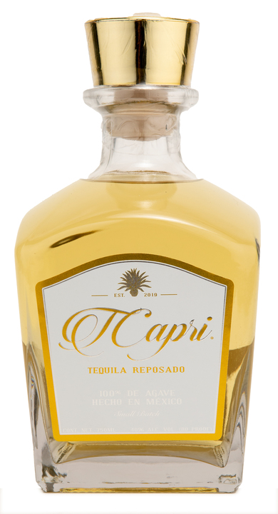 Bottle of TCapri Tequila Reposado