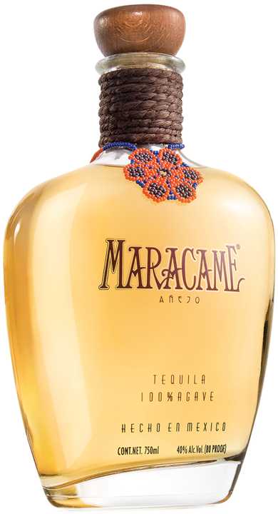 Bottle of Maracame Añejo