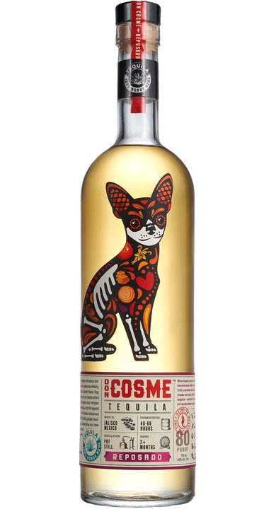 Bottle of Don Cosmé Reposado