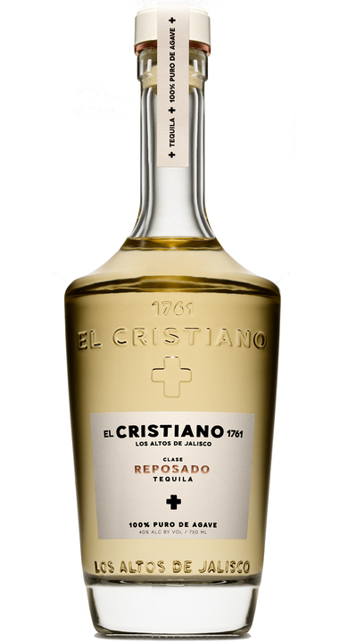 Bottle of El Cristiano Reposado