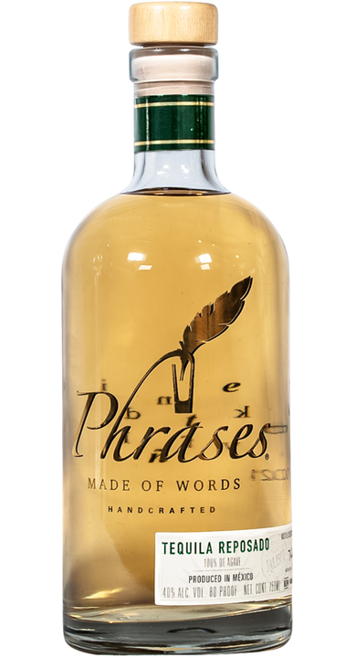 Bottle of Phrases Made of Words Reposado