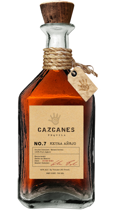 Bottle of Cazcanes No. 7 Extra Añejo