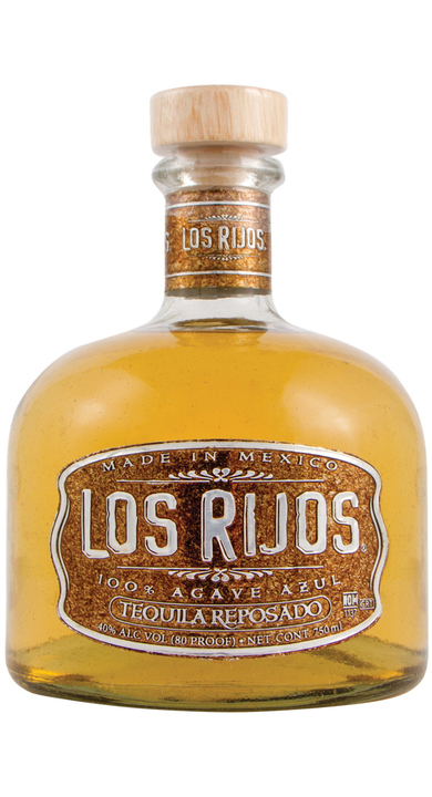 Bottle of Los Rijos Tequila Resposado