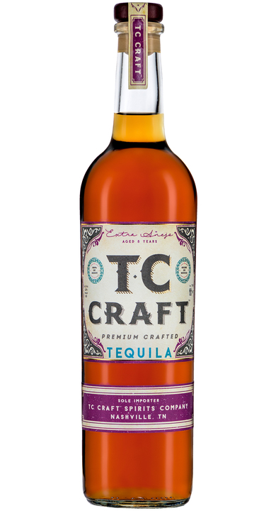 Bottle of TC Craft Extra Añejo