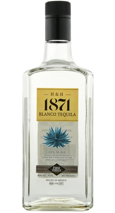 Bottle of H&H 1871 Blanco