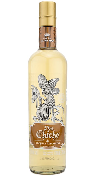 Bottle of Don Chicho Tequila Reposado