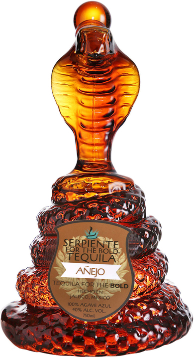 Bottle of Serpiente For The Bold Añejo