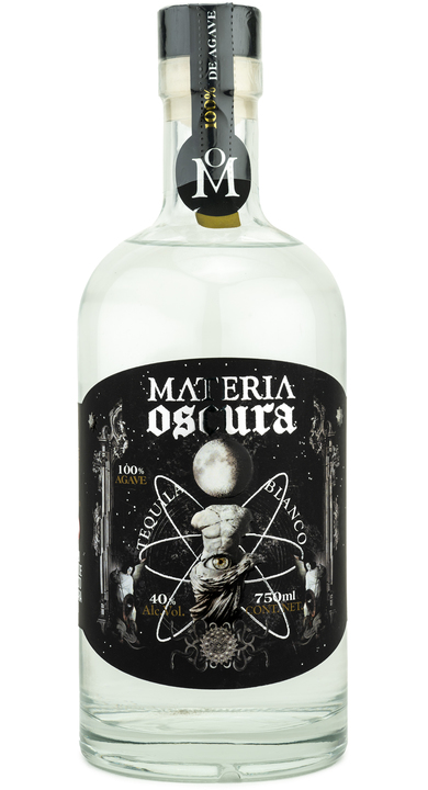 Bottle of Materia Oscura Tequila Blanco