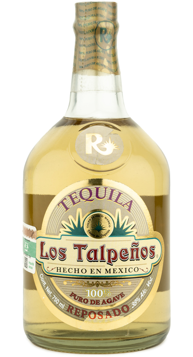 Bottle of Los Talpeñeos Reposado