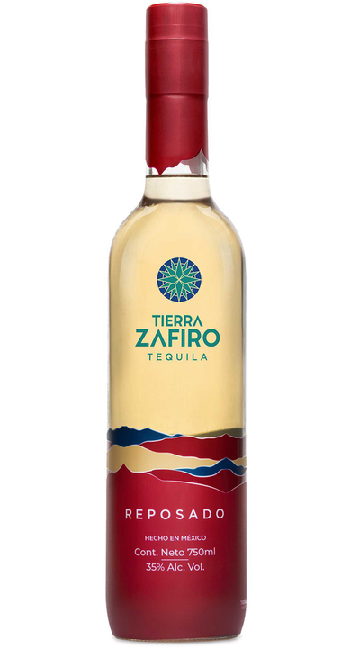 Bottle of Tierra Zafiro Reposado