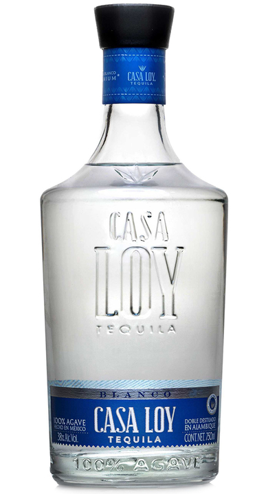 Bottle of Casa Loy Tequila Blanco