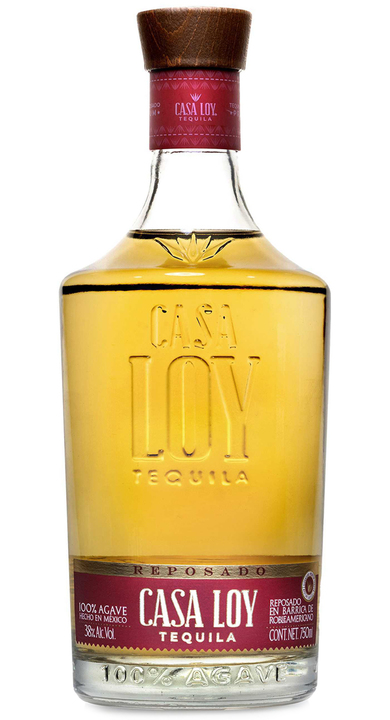 Bottle of Casa Loy Tequila Reposado