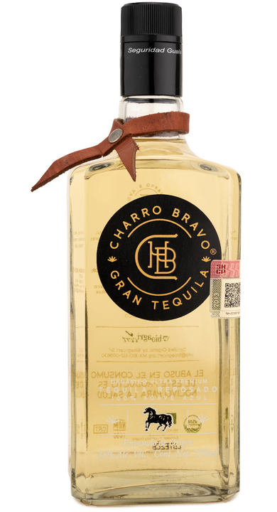 Bottle of Charro Bravo Reposado