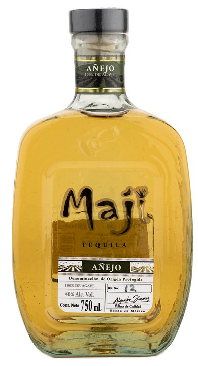 Bottle of Tequila Maji Añejo